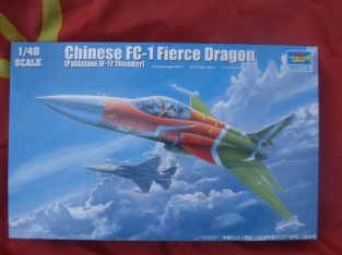 TR.02815  Chinese FC-1 Fierce Dragon Pakistani JF-17 Thunder